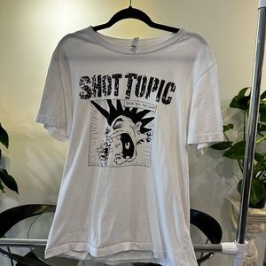 Shot Topic White T-Shirt